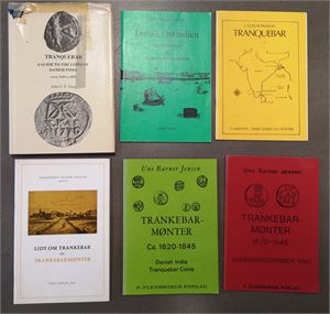 Litteratur om Tankebar, 6 stk.