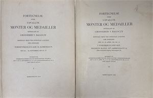 Ragoczy I-II, auktionskataloger 1959+1961, København