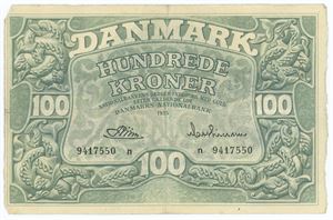 100 kroner 1955 n, nr. 9417550