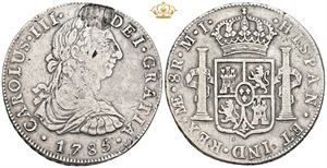 8 Reales 1785 Mo MI