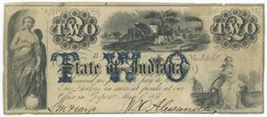 2 Dollars 1857, No. 3481