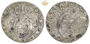 2 skilling 1782 - fejlmønt - error coin