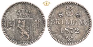 3 skilling 1872