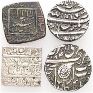 Rupee, 18th century Sikh Empire, as well as 3 others. (4)