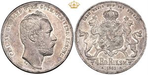 4 Riksdaler Riksmynt 1861