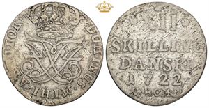 12 skilling 1722
