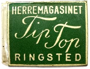Herremagasinet Tip Top, Ringsted, frimærkepenge