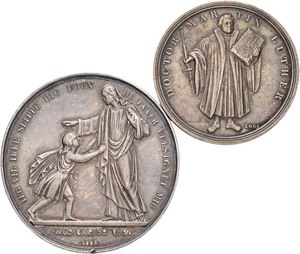 Religiøse medaljer, Ag. (2)