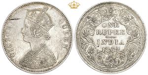 Rupee 1862
