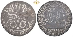 24 skilling 1764, samtidsforfalskning.