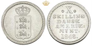10 skilling 1848