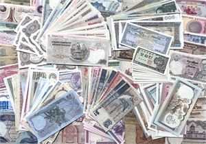 Collection banknotes, more than 450 pcs.