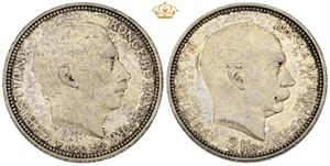 2 kroner 1912, tronskifte