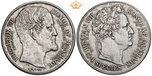 Speciedaler 1848 - 'Tronskiftespecie'