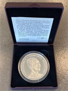 500 kroner 2015, Margrethe II's 75 års fødselsdag.
