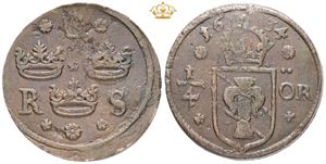 1/4 öre 1634