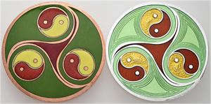 50 år 2021, "Still Standing" medaljesæt, kobber og sølv med emalje. (2)