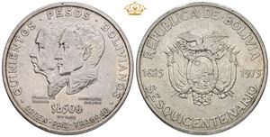 500 Pesos Bolivianos 1975