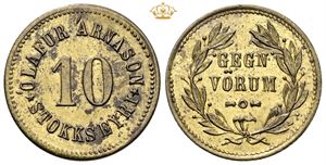 10 Aurar, ND (1897-1900)