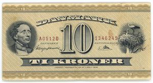 10 kroner 1951 A0