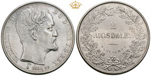 2 rigsdaler 1854 FF