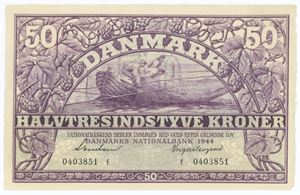 50 kroner 1944 f, Ingerslevgaard