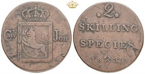 2 skilling 1833