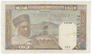 100 Francs 1941