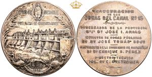 Inauguration of the canal works, 1911