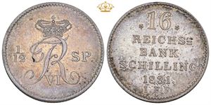16 rigsbankskilling 1831