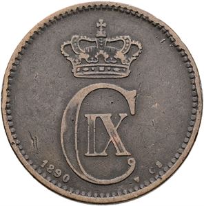 5 øre 1890