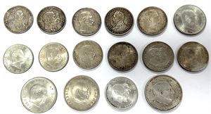 Erindringsmønter, 1888-1972, komplet. (16)