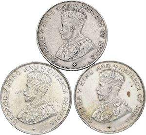 50 Cents 1920 (2), 1921. (3)