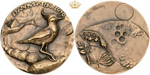Danmarks medaljen, 1979 - i original æske
