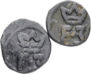 Kas u. år, 2 stk.; Islands stokfisk, Holstens nældeblad. (2)