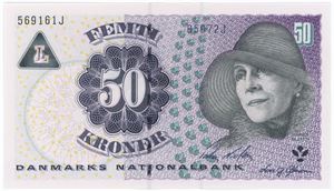50 kroner 2007 B5, nr. 569161J