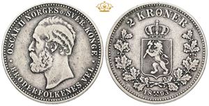 2 kroner 1893