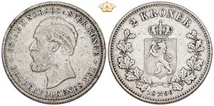 2 kroner 1890