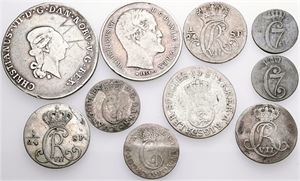 Samling, forskellige. (10)