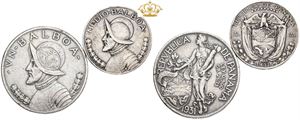 1/2 Balboa 1933; Balboa 1931. (2)