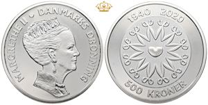 500 kroner 2020, Dronningens 80 års fødselsdag