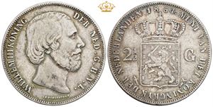 2 1/2 Gulden 1854