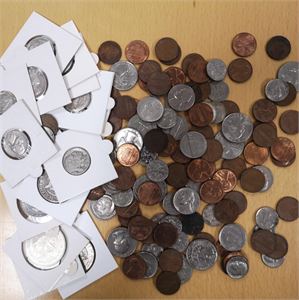 Collection, few Ag, in total c. 500 g.