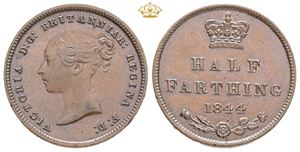 Half-Farthing 1844