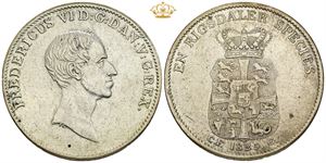 Speciedaler 1825 CFG - ualmindeligt årstal