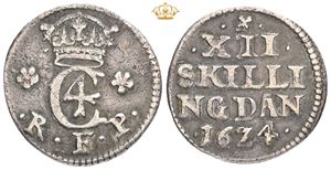 12 skilling 1624