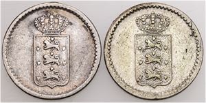 10 skilling 1816, 1845. (2)