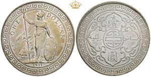 British Trade Dollar 1911 B