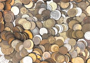 Samling Tokens og Medaljer - 4,1kg