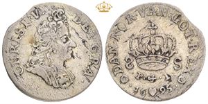 8 skilling 1695